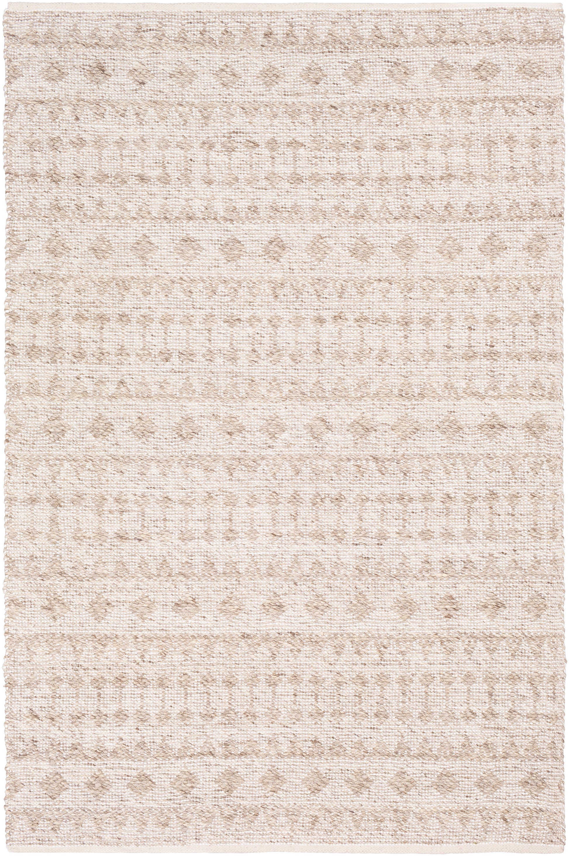 Surya Ingrid Ing-2006 Metallic - Silver, White Area Rug