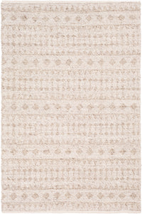 Surya Ingrid Ing-2006 Metallic - Silver, White Area Rug