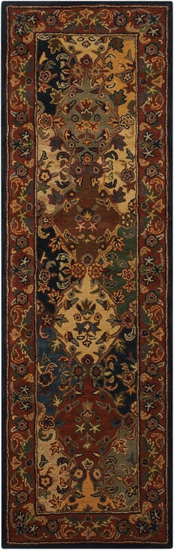 Nourison India House Ih23 Multi Color Area Rug