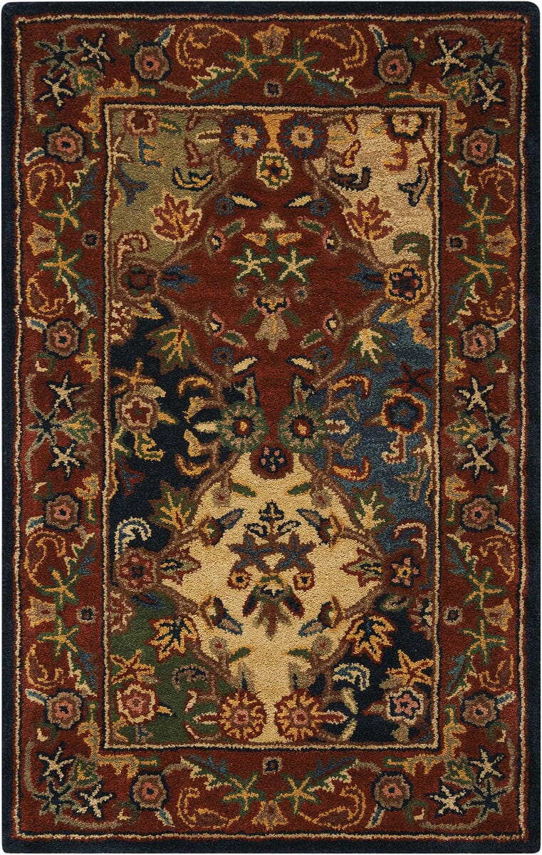 Nourison India House Ih23 Multi Color Area Rug