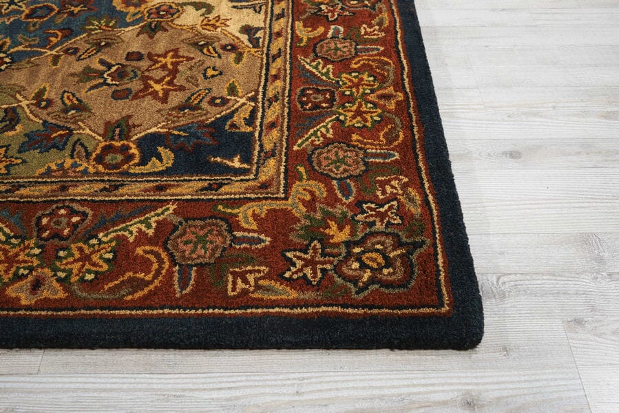 Nourison India House Ih23 Multi Color Area Rug