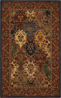 Nourison India House Ih23 Multi Color Area Rug