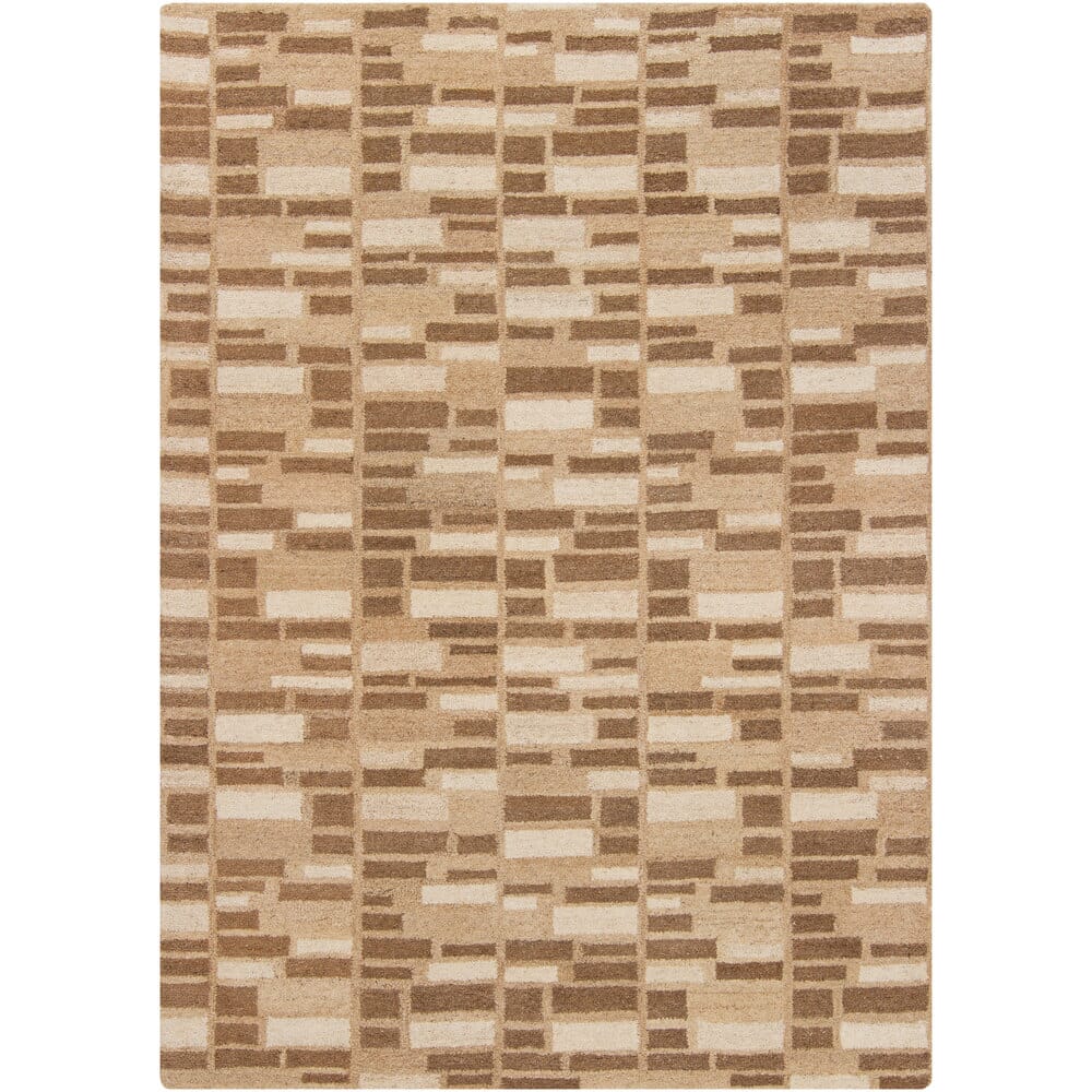 Chandra Innate Inn31001 Tan / Brown / Beige Geometric Area Rug