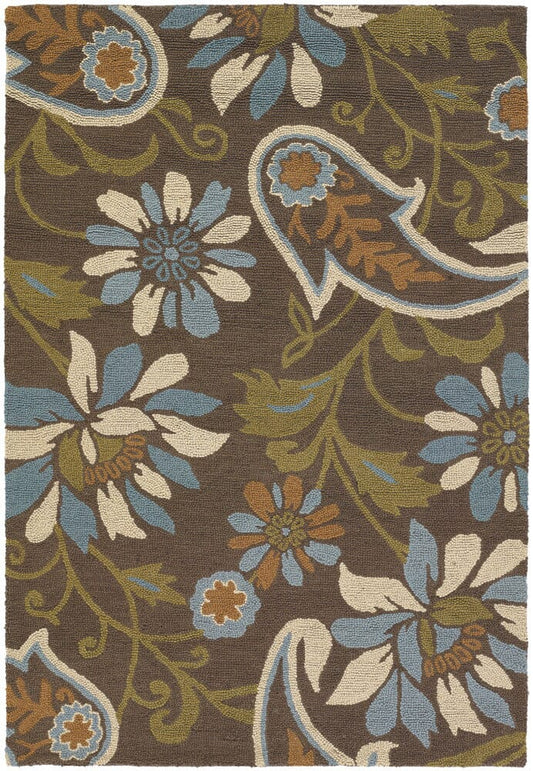 Chandra Basinghall Int-13477 Multi Floral / Country Area Rug