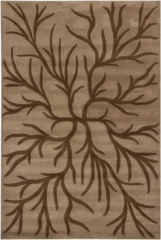 Chandra Basinghall Int-13490 Brown Area Rug