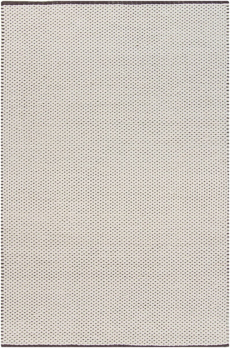 Chandra Int Int30056 White / Brown Solid Color Area Rug