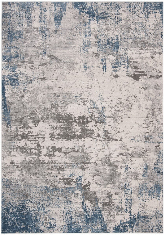 Safavieh Invista Inv481F Grey / Blue Organic / Abstract Area Rug