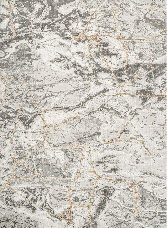 Nuloom Alexa Marble Nal1458A Gray Area Rug