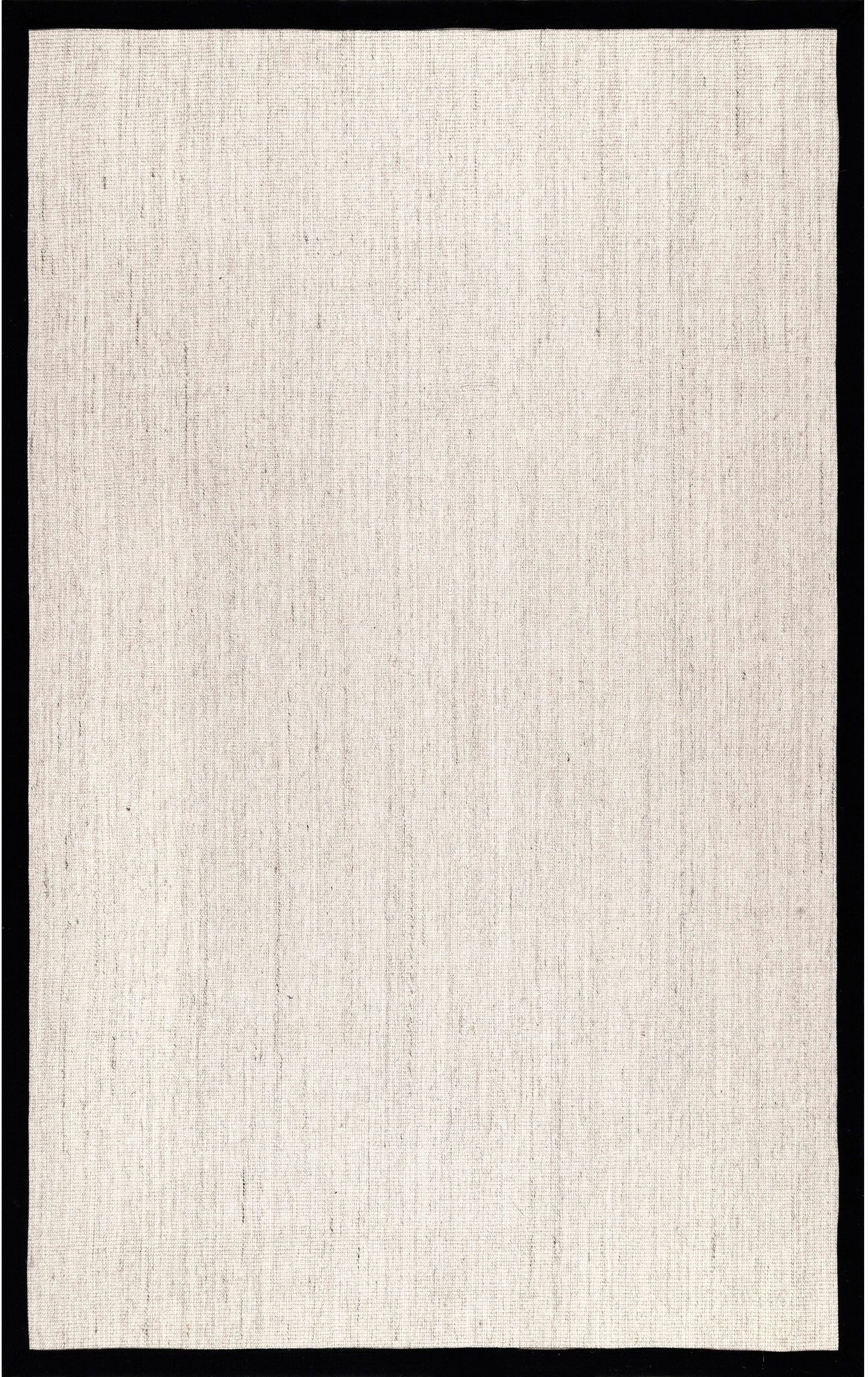 Nuloom Bordered Maryjo Sisal Nbo3631B Black Area Rug