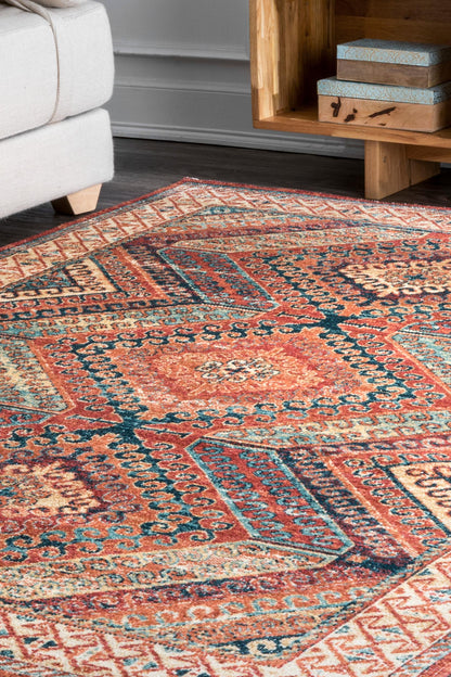 Nuloom Diamond Staci Ndi3103A Orange Area Rug