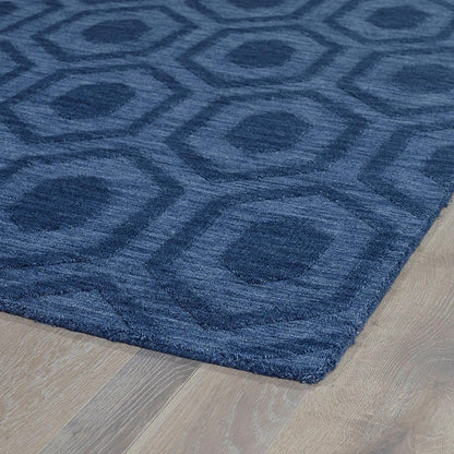 Kaleen Imprints Modern Ipm01 Blue (17) Solid Color Area Rug