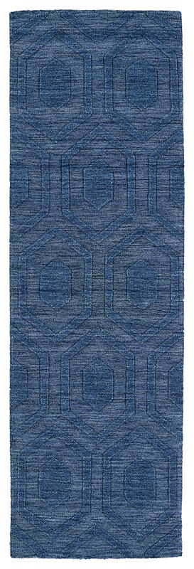 Kaleen Imprints Modern Ipm01 Blue (17) Solid Color Area Rug