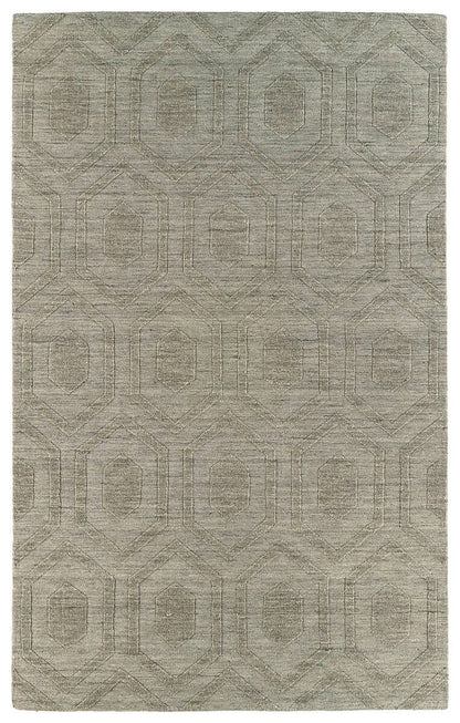 Kaleen Imprints Modern Ipm01 Light Brown (82) Geometric Area Rug