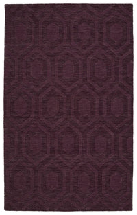 Kaleen Imprints Modern Ipm01-95 Purple Geometric Area Rug