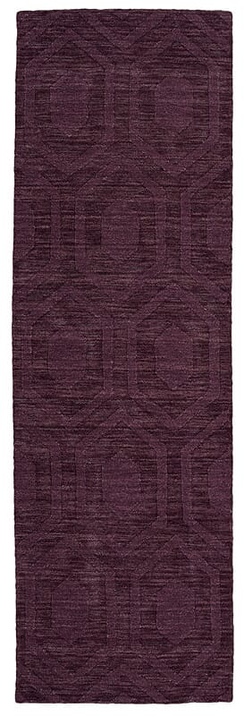 Kaleen Imprints Modern Ipm01-95 Purple Geometric Area Rug