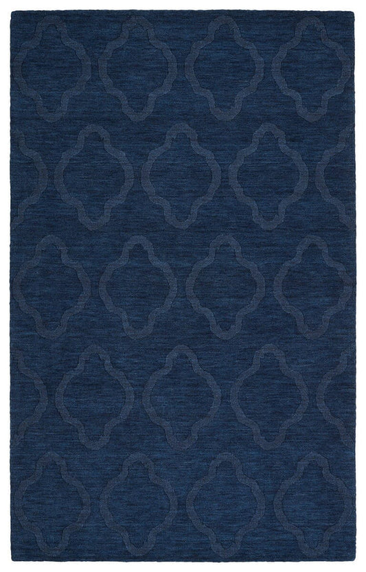 Kaleen Imprints Modern Ipm02-22 Navy Geometric Area Rug