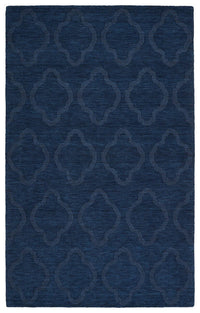 Kaleen Imprints Modern Ipm02-22 Navy Geometric Area Rug