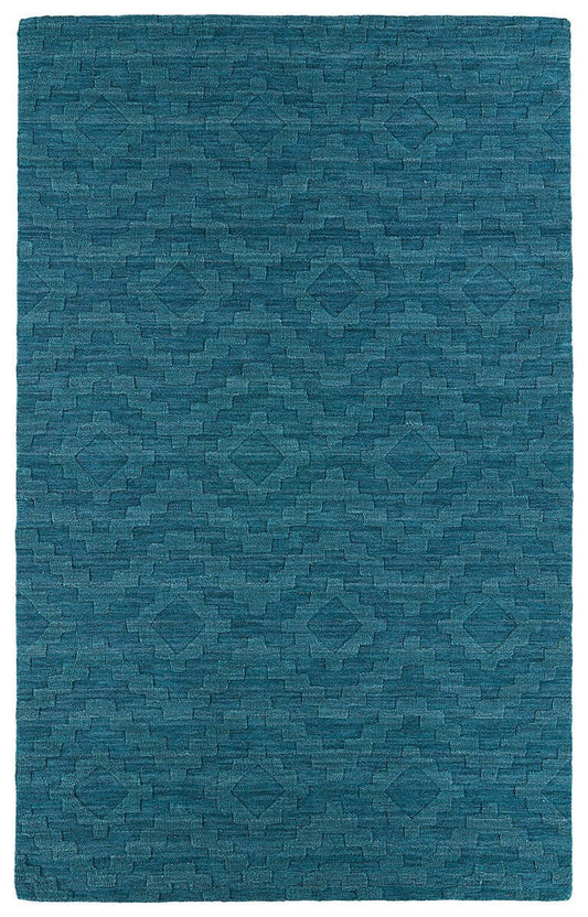 Kaleen Imprints Modern Ipm04 Turquoise (78) Geometric Area Rug