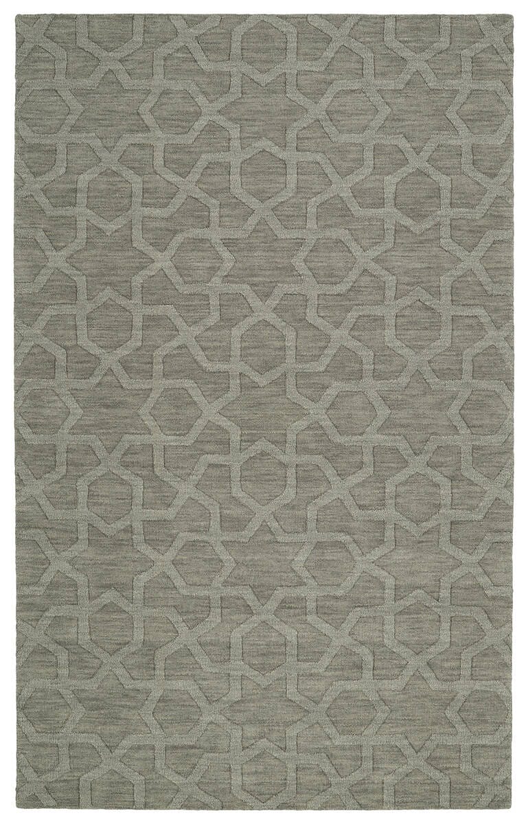 Kaleen Imprints Modern Ipm06-75 Grey Geometric Area Rug