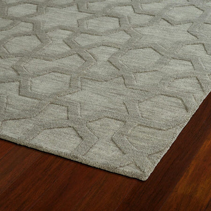 Kaleen Imprints Modern Ipm06-75 Grey Geometric Area Rug