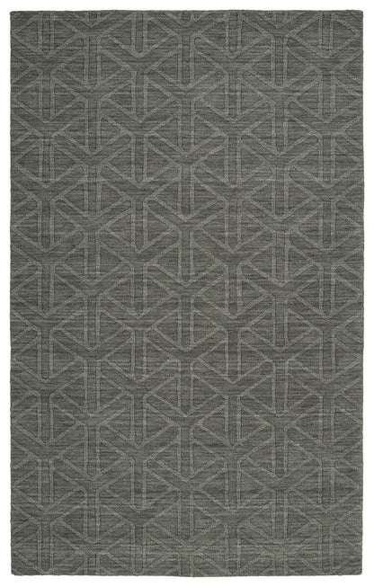 Kaleen Imprints Modern Ipm08-38 Charcoal Geometric Area Rug