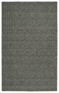 Kaleen Imprints Modern Ipm08-38 Charcoal Geometric Area Rug