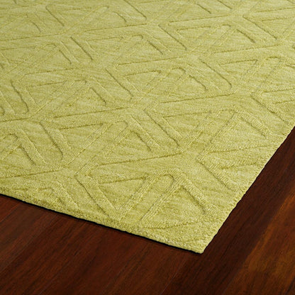 Kaleen Imprints Modern Ipm08-70 Wasabi Geometric Area Rug