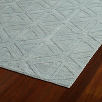 Kaleen Imprints Modern Ipm08-79 Light Blue Geometric Area Rug