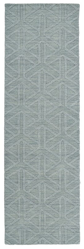 Kaleen Imprints Modern Ipm08-79 Light Blue Geometric Area Rug