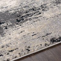 Surya Impulse Ips-2302 Charcoal, Black, Light Gray, Taupe Area Rug