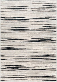 Surya Impulse Ips-2303 Black, Charcoal, Taupe, Light Gray Area Rug