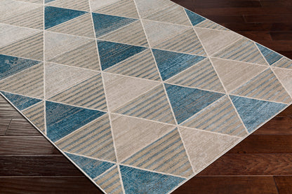 Surya Impulse Ips-2306 Deep Teal, Taupe Area Rug