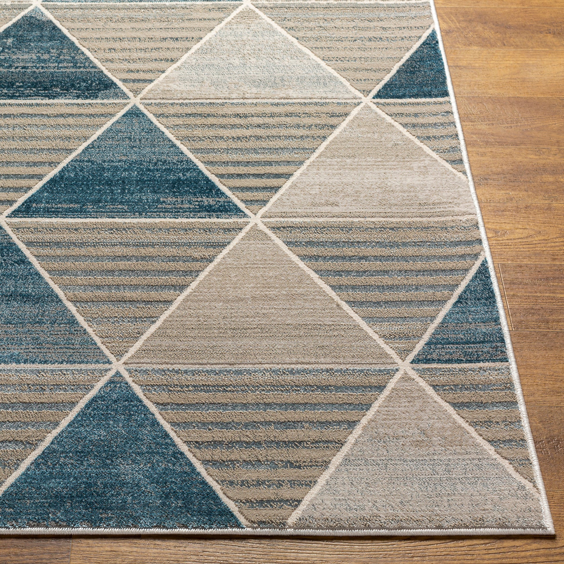 Surya Impulse Ips-2306 Deep Teal, Taupe Area Rug