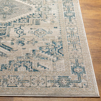 Surya Impulse Ips-2307 Deep Teal, Taupe Area Rug