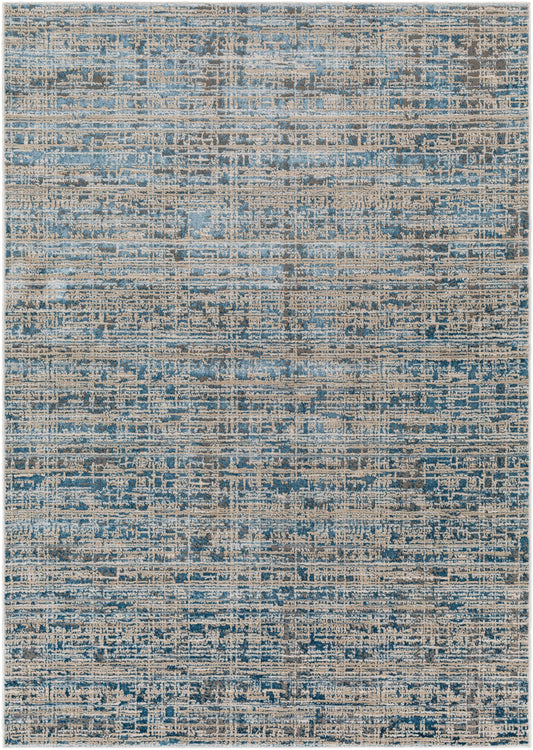 Surya Impulse Ips-2310 Deep Teal, Gray Area Rug