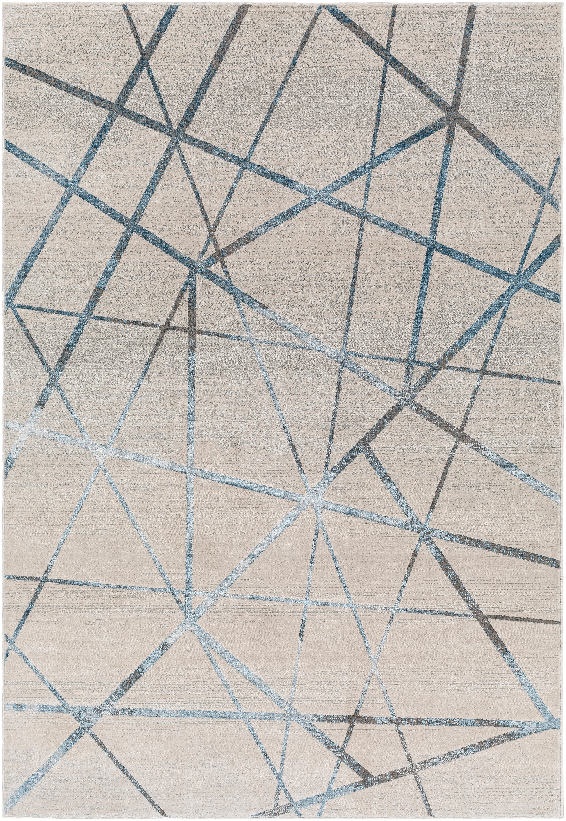 Surya Impulse Ips-2312 Deep Teal, Light Beige Area Rug