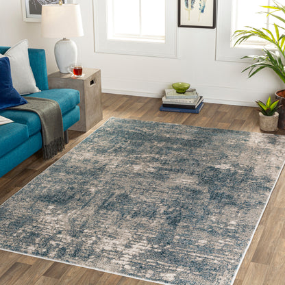 Surya Impulse Ips-2313 Deep Teal, Taupe Area Rug