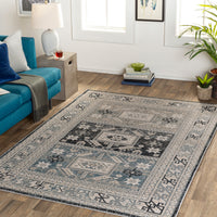 Surya Impulse Ips-2315 Taupe, Black Area Rug