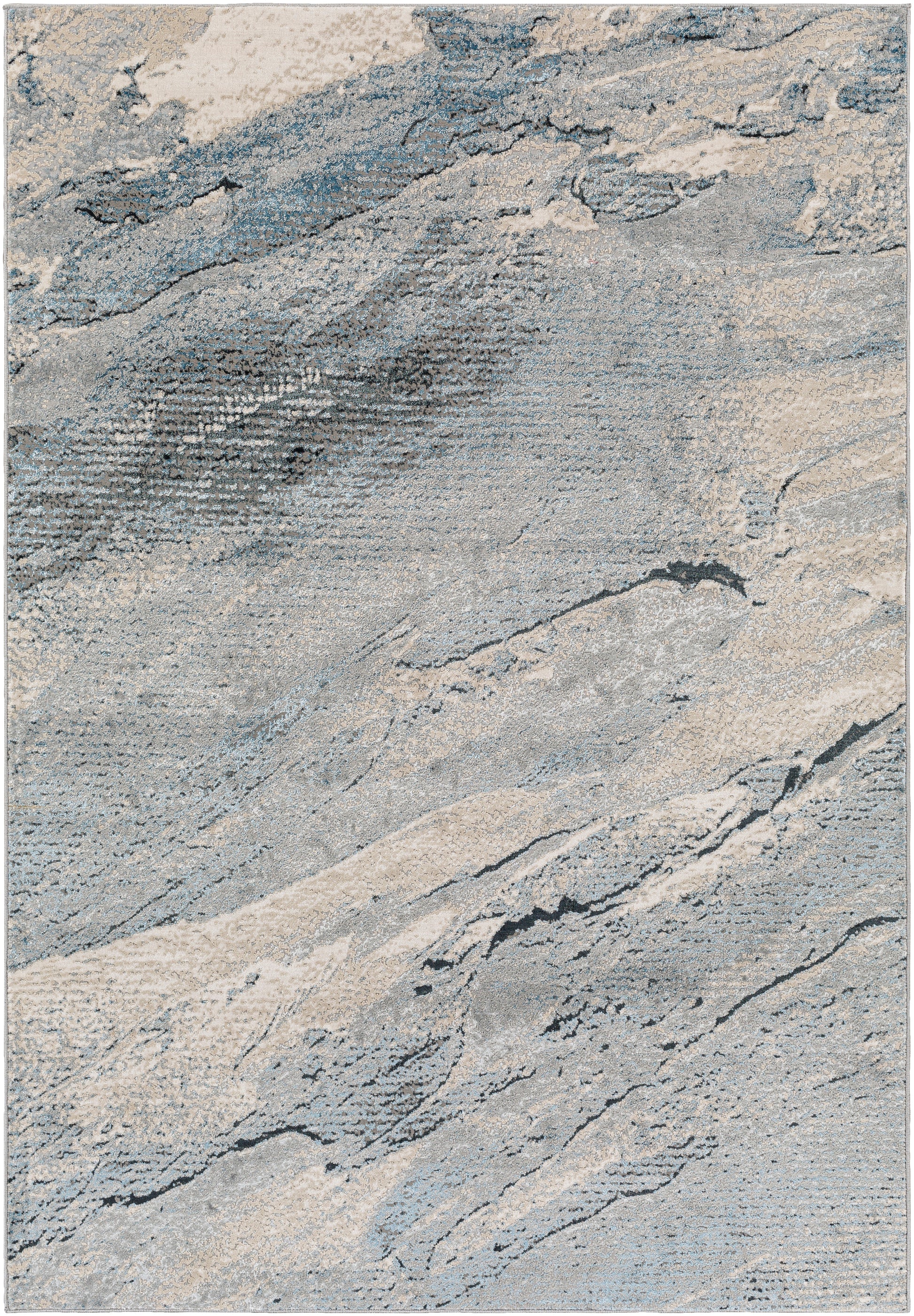 Surya Impulse Ips-2317 Gray, Medium Gray Area Rug