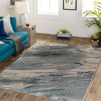 Surya Impulse Ips-2317 Gray, Medium Gray Area Rug