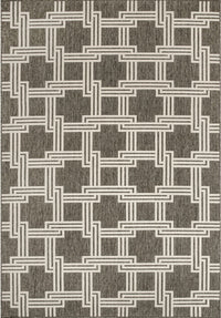 Nuloom Malaya Greek Trellis Nma2876A Gray Area Rug