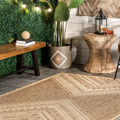 Nuloom Landry Aztec Nla1789A Beige Area Rug