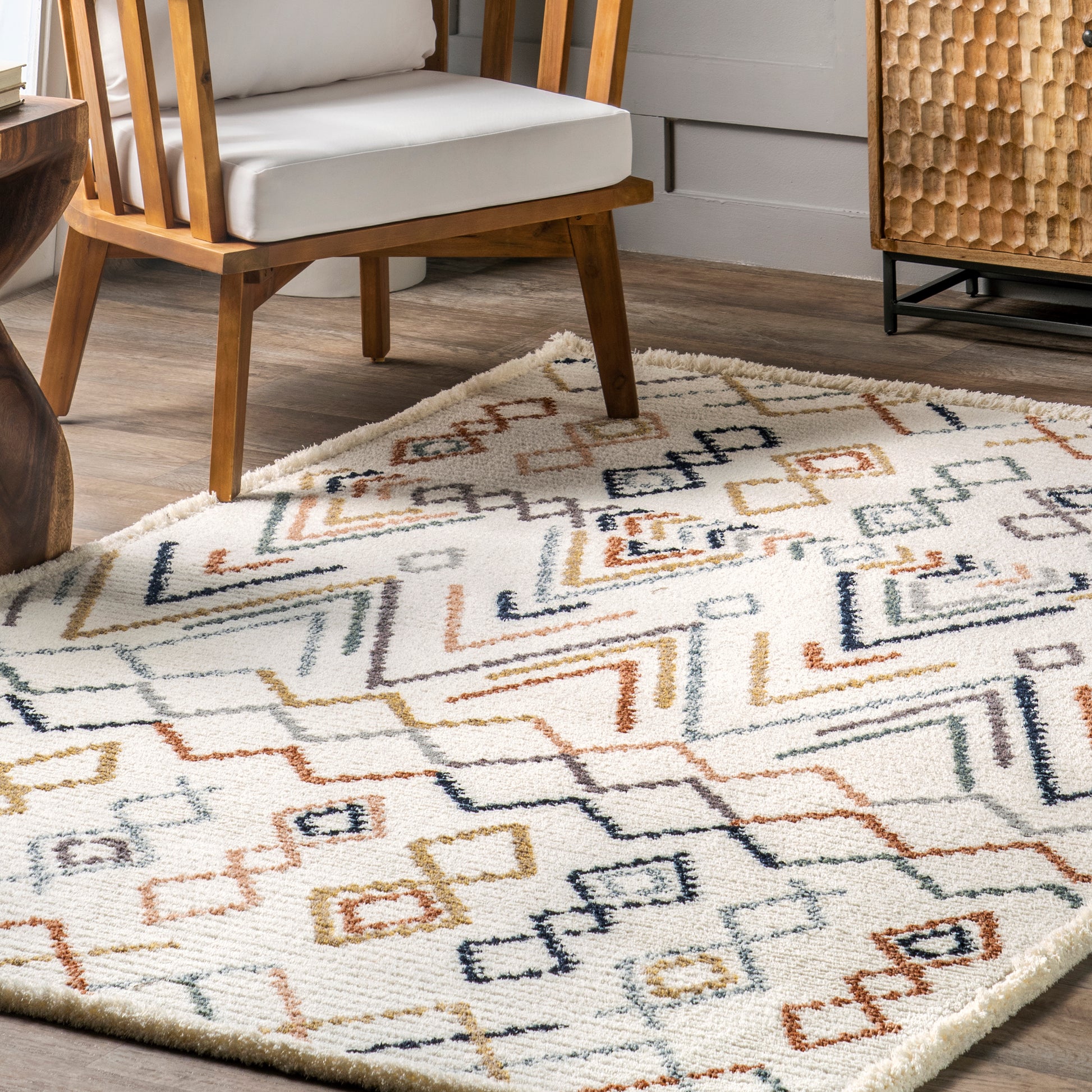 Nuloom Gwenn Bohemian Ngw2365A Beige Area Rug