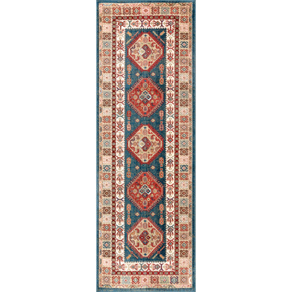 Nuloom Qiana Tribal Motif Nqi2146A Blue Area Rug