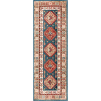 Nuloom Qiana Tribal Motif Nqi2146A Blue Area Rug