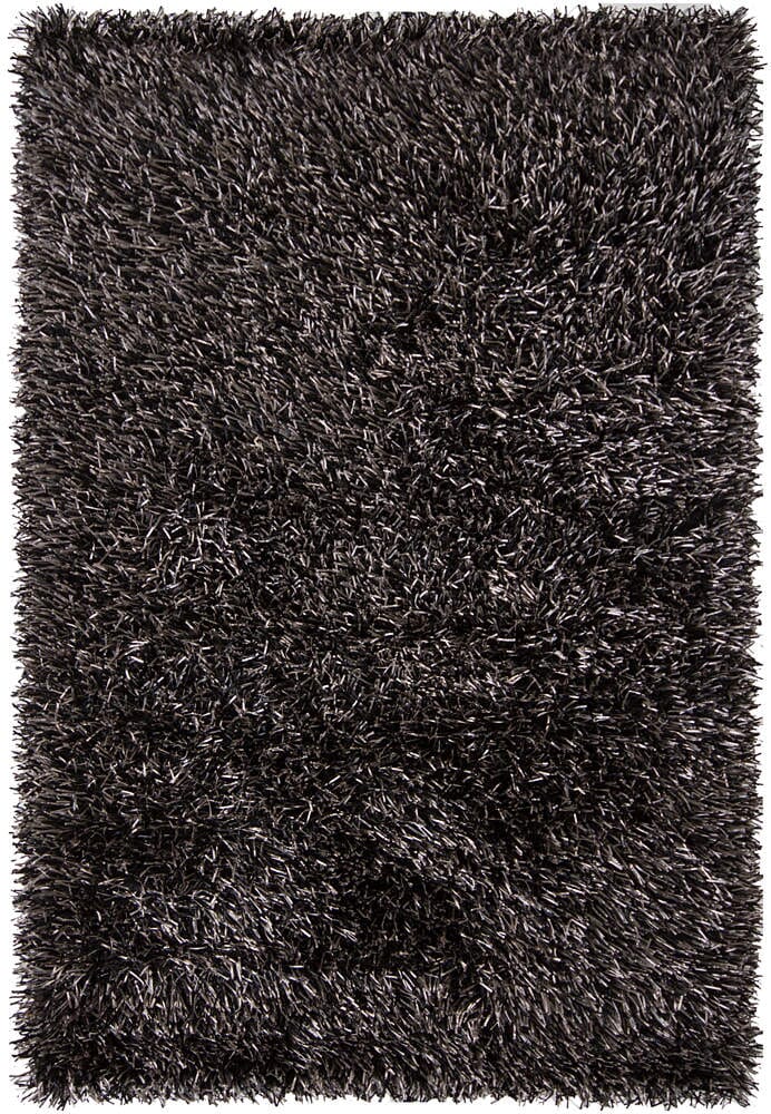 Chandra Iris iri15203 Black Solid Color Area Rug