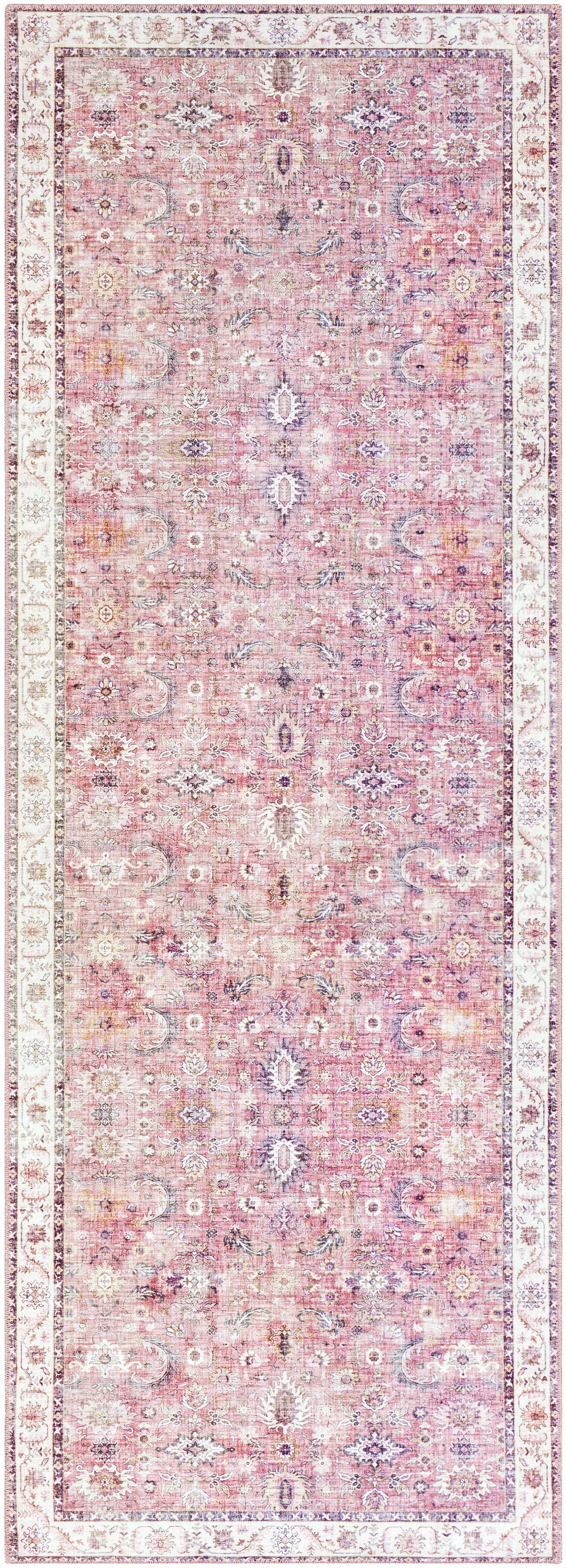 Surya Iris Irs-2305 Garnet, Mauve, Ivory, Wheat Area Rug