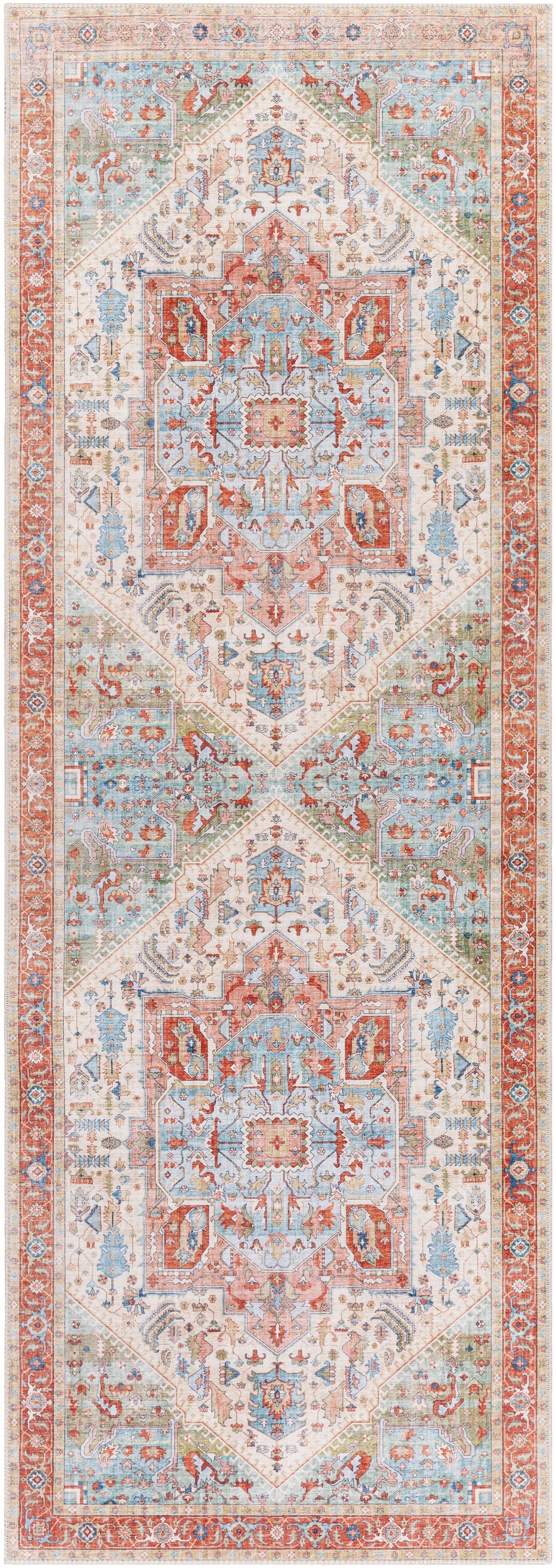 Surya Iris Irs-2314 Beige, Grass Green, Emerald, Denim Rugs.