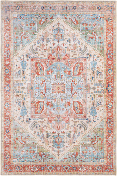 Surya Iris Irs-2314 Beige, Grass Green, Emerald, Denim Rugs.