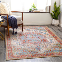 Surya Iris Irs-2314 Beige, Grass Green, Emerald, Denim Area Rug